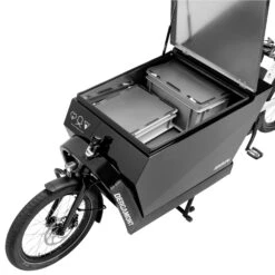 Bergamont LJ Aluminium Transportbox -E-Bike Zubehör Verkauf bergamont lj alloy box offen beladen