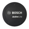 Bosch Motor LOGO-Deckel - Active Platin / Anthrazit -E-Bike Zubehör Verkauf bosch e bike active line logo deckel schwarz