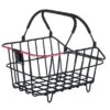 Basil Gepäckträgerkorb CentoAlu Nordlicht Schwarz, 46x34x26cm, Weitmaschig, Für Racktime -E-Bike Zubehör Verkauf centoalu nordlicht set