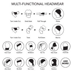 EBIKE24 Multifunktionstuch - Schlauchschal -E-Bike Zubehör Verkauf ebike24 multifunktionstuch anleitung