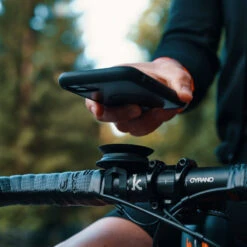 Fidlock Vacuum Handlebar Base Smartphone Lenkerhalter -E-Bike Zubehör Verkauf fidlock handelbar base halter universal im einsatz 3