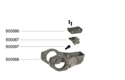 FIT 2.0 Halter Universal Set 35 Mm Für Display -E-Bike Zubehör Verkauf fit 2 0 halter universal set 35mm display skizze