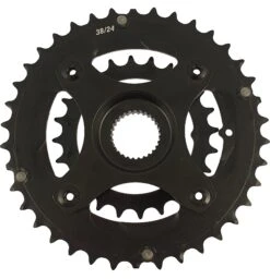 Giant Kettenblatt-Set 38 / 24 Zähne, 9 & 10-fach Mit Spider -E-Bike Zubehör Verkauf giant kettenblatt set spider 38 24