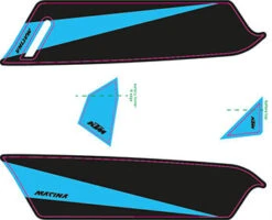 Aufkleber KTM Macina 2017 36 Aufkleber KTM Macina 2017 -E-Bike Zubehör Verkauf ktm 2017e bike aufkleber schwarz cyan matt