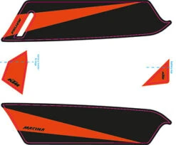 Aufkleber KTM Macina 2017 27 Aufkleber KTM Macina 2017 -E-Bike Zubehör Verkauf ktm 2017e bike aufkleber schwarz matt toxic orange
