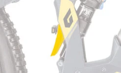 KTM Dämpferschutz -E-Bike Zubehör Verkauf ktm daempferschutz gelb matt