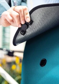 Ortlieb Velo-Shopper Gepäckträgertasche -E-Bike Zubehör Verkauf ortlieb velo shopper petrol hauptfach innentasche