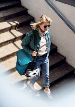 Ortlieb Velo-Shopper Gepäckträgertasche -E-Bike Zubehör Verkauf ortlieb velo shopper petrol magnet verschluss