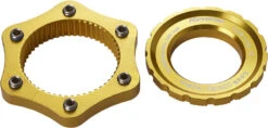 REVERSE Centerlock Adapter -E-Bike Zubehör Verkauf reverse centerlock adapter gold