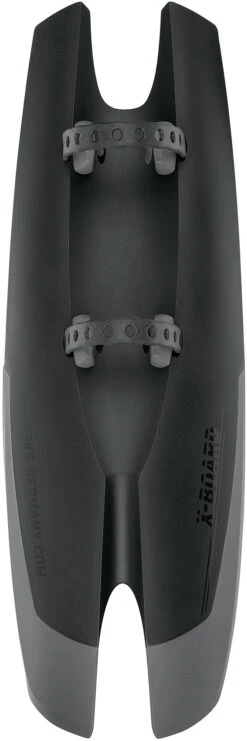 SKS Dirtboard X-Board Schutzblech -E-Bike Zubehör Verkauf sks x board schwarz grau ansicht von oben