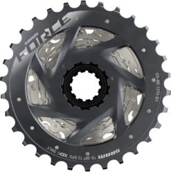 SRAM-Force XG-1270 12-Fach Kassette - 10-30 Zähne -E-Bike Zubehör Verkauf sram force xg 1270 12 fach kassette rueckseite