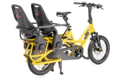 TERN Kindersitzbank "Clubhouse+" Für Tern GSD -E-Bike Zubehör Verkauf tern clubhouse plus am tern gsd montiert mit zwei kindersitzen