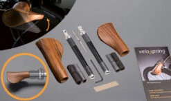 Velospring Fahrradgriff Sen Comfort - Gefedert -E-Bike Zubehör Verkauf velospring fahrradgriff sen comfort gekuerzt links